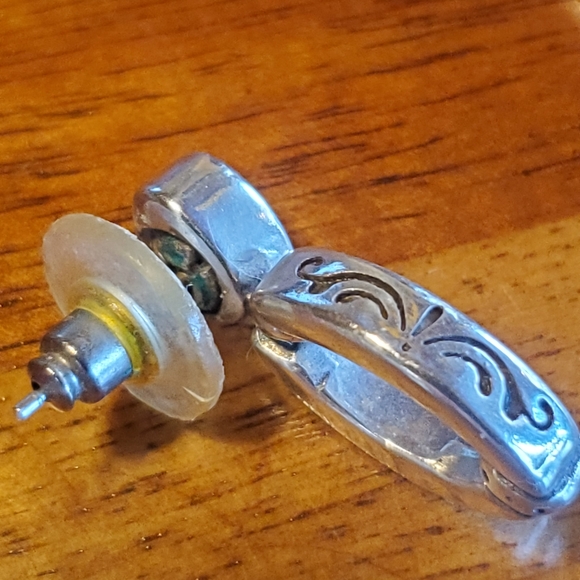 Brighton heart post drop earrings - Picture 2 of 4